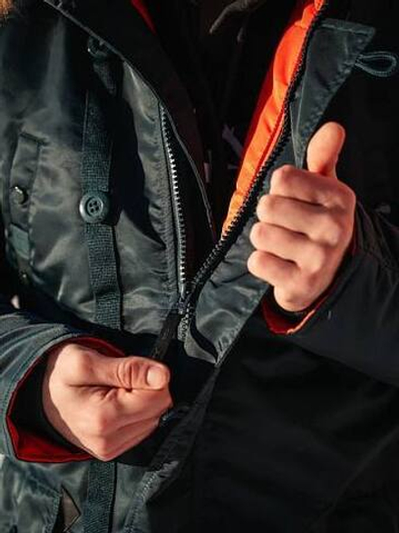 Аляска зимняя N-3B Синяя М65