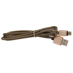 Кабель 1m USB/type-c 3A UC05G Ubik gold