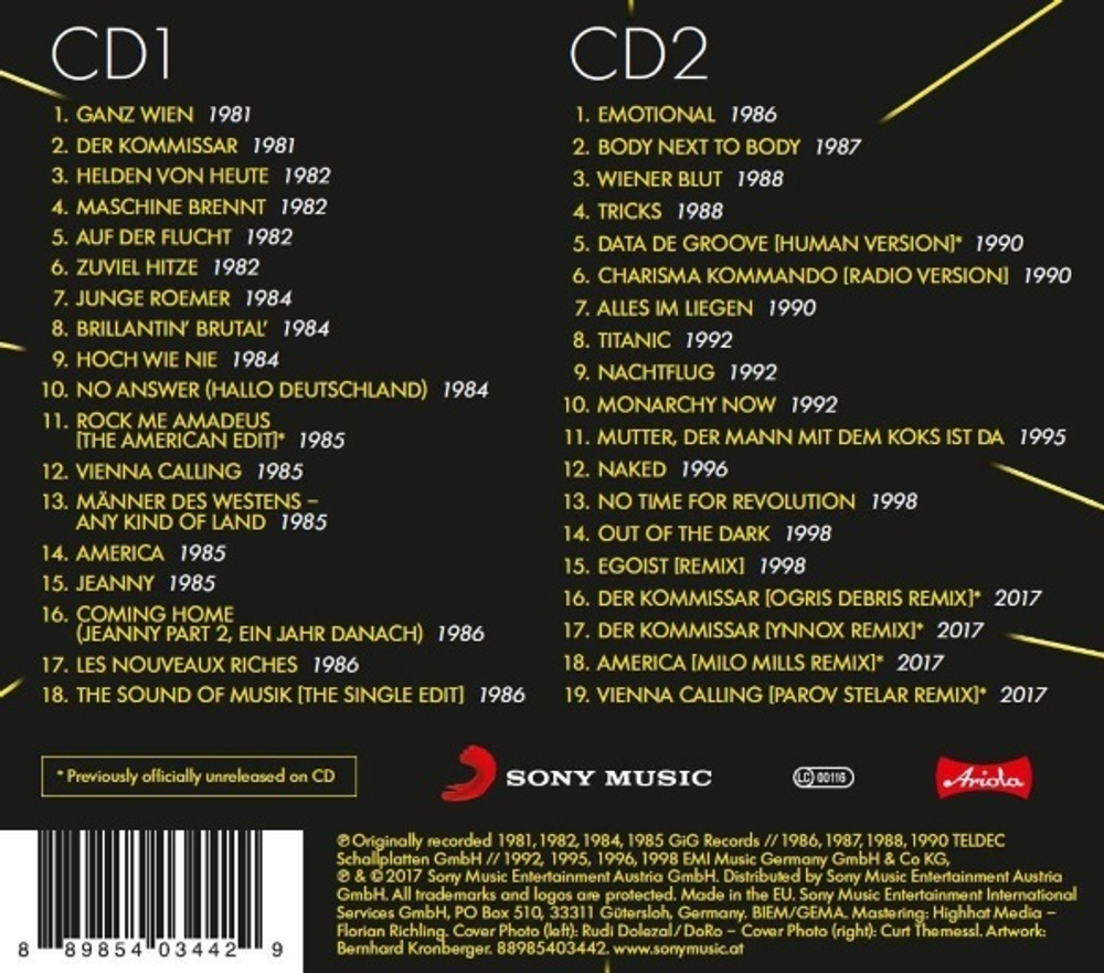 Falco / Falco 60 (2CD)