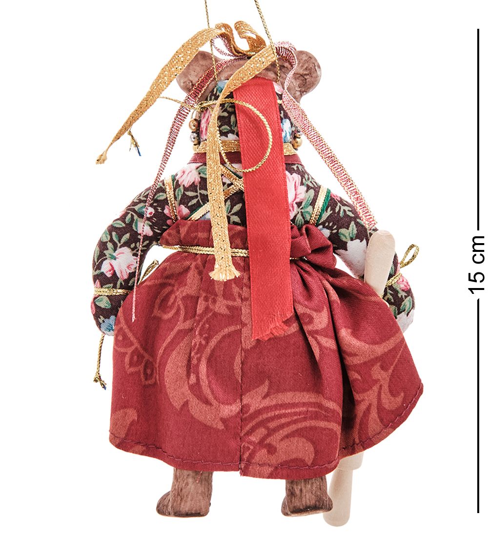 RK-873/4 Кукла подвесная «Медведица со скалкой»