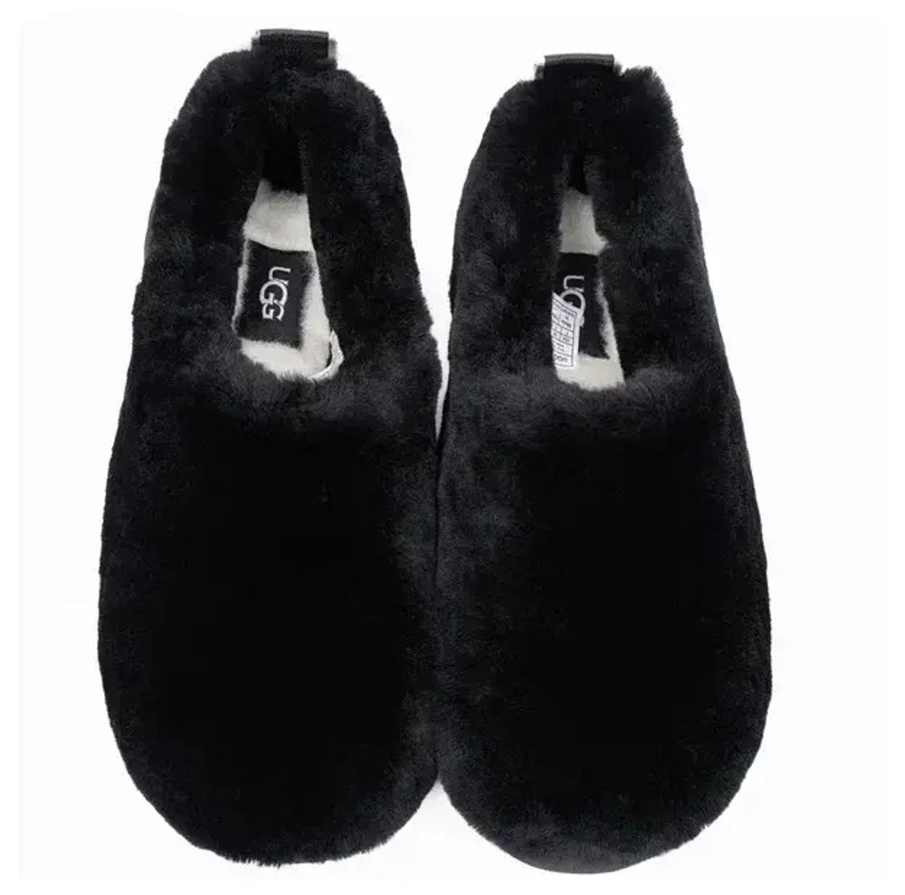 Ugg Hailey Fluff Slippers Black