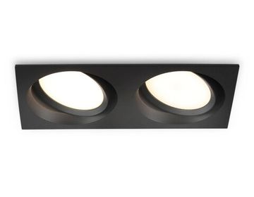 Встраиваемый поворотный точечный светильник 2*GX53 TN52235/2 BK черный TECHNO SPOT Standard Tech Ambrella