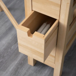 Стол с откидной столешницей- IKEA NORDEN, 26/152х80х74 см, НОРДЕН ИКЕА, светло-коричневый