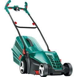 Bosch ARM 34 [06008A6101] Газонокосилка роторная { шир. 34см, Мотор Power drive, Момент 16Нм, 1300Вт, 40л, 11кг }