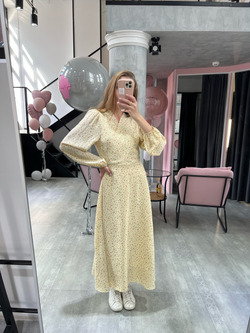 Платье Молли New лимон
