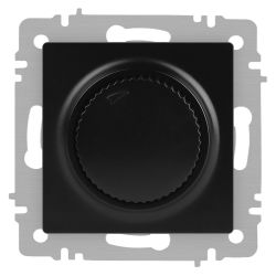 Светорегулятор Intro Accent 6-401-05 поворотный, 600Вт 230В, IP20, СУ, антрацит | Intro