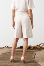 31040 Шорты женские (натуральный лен)