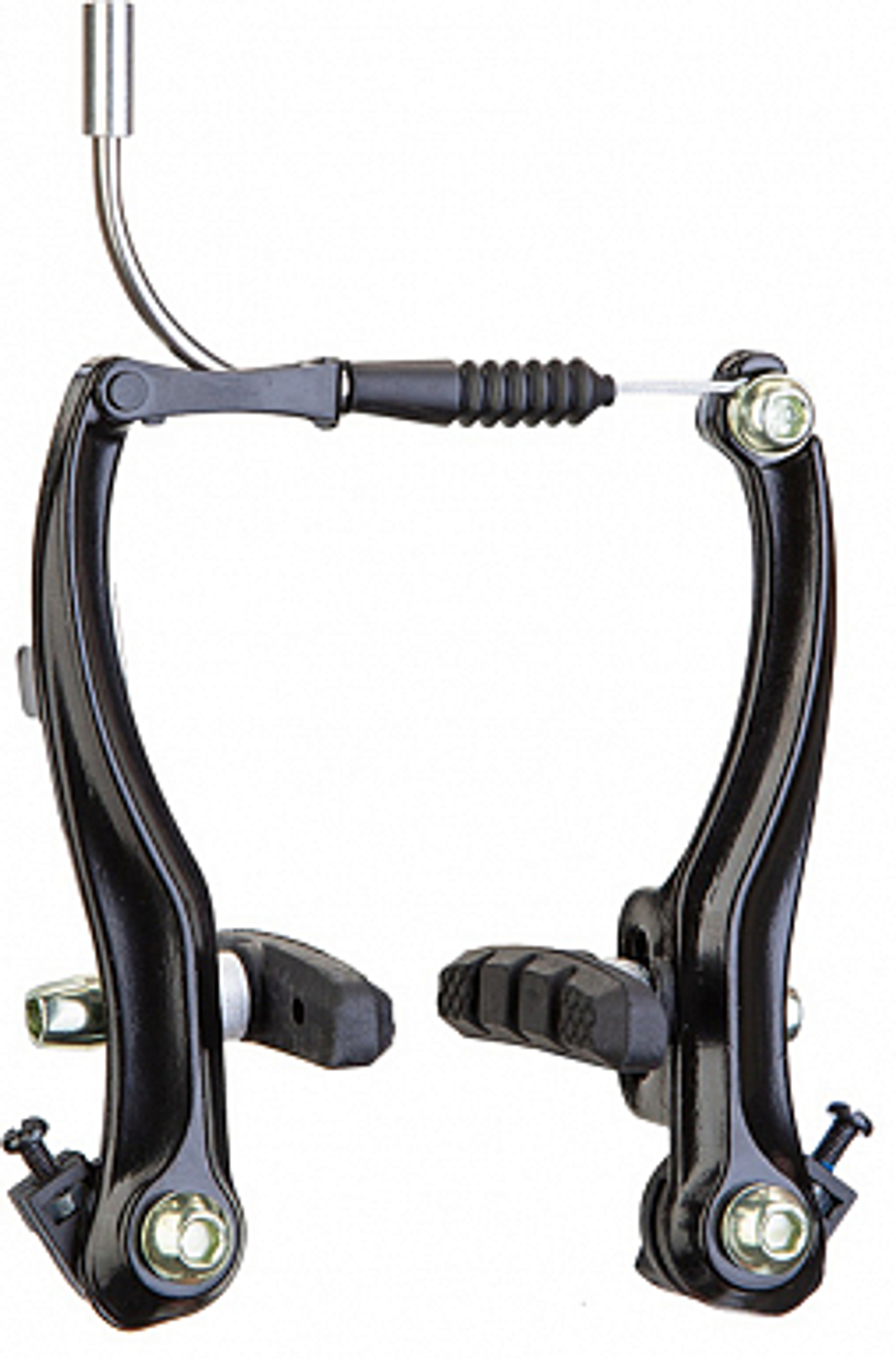 Тормоз ободной V-образный передний FSD-T210DG алюминиевый чёрный