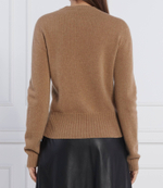 Хлопковый свитер Liu Jo - коричневый(CF2344 MA31N)