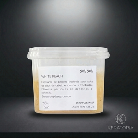 Скраб Sol Sol White Peach с экстрактом белого персика 250 мл