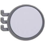 Крючок настенный многофункциональный на липкой основе «ИДЕЯДОМА», цвет серый, нагрузка 1кг/7*6см (пакет с подвесом)