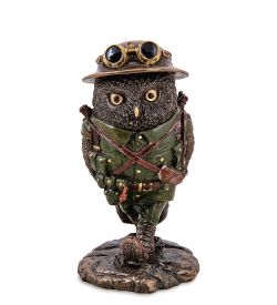 Veronese WS-1248 Статуэтка в стиле Стимпанк «Сова - сержант Оскар»