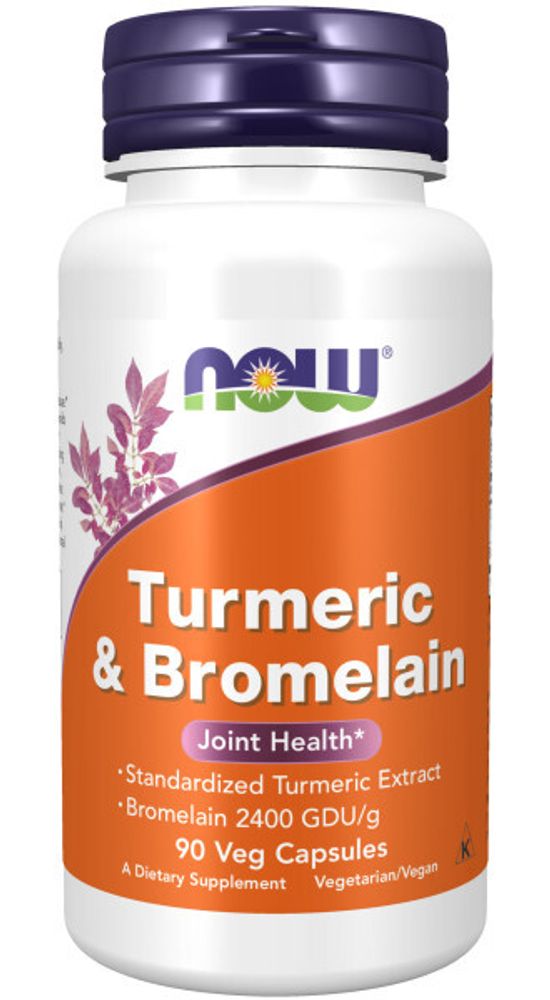 TURMERIC &amp; BROMELAIN 90 VCAPS
