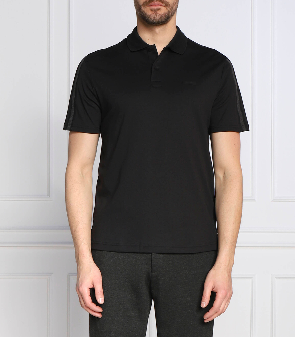 поло logo tape comfort Calvin Klein - черный(K10K110788)