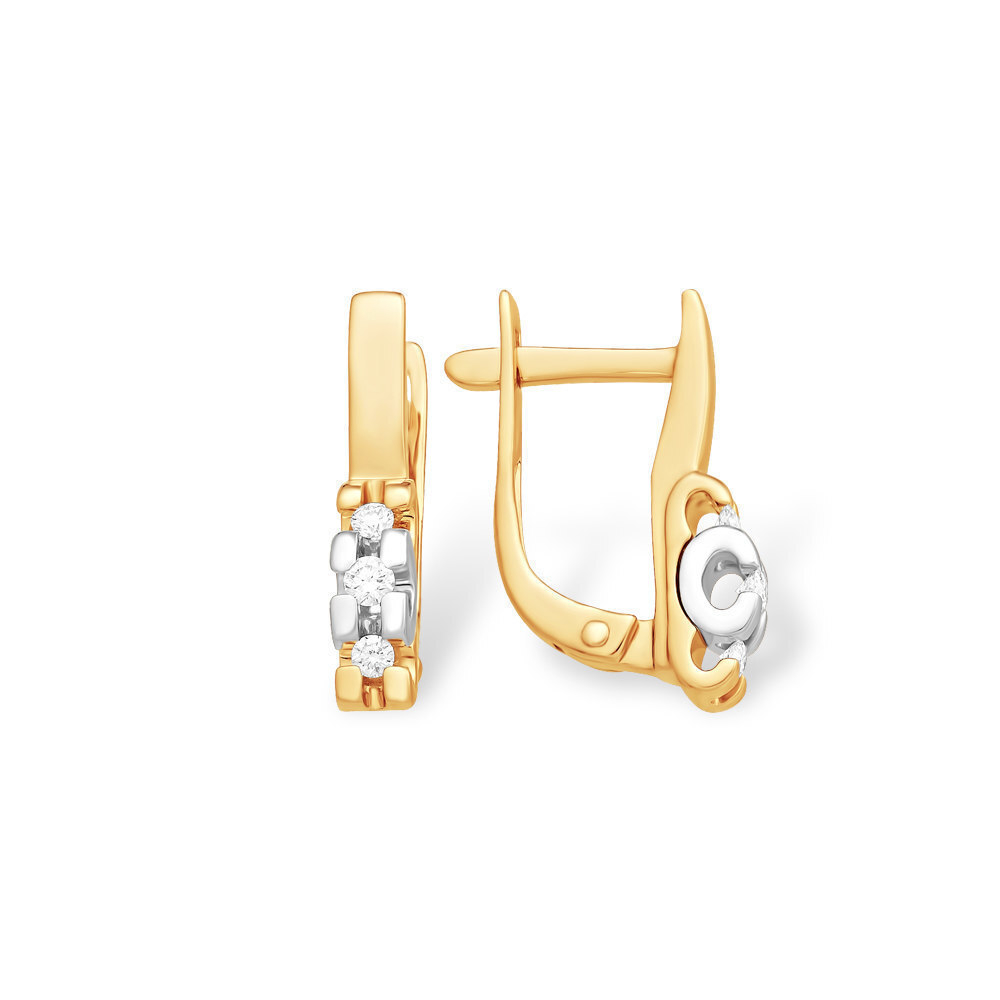 Серьги из золота 585 пробы