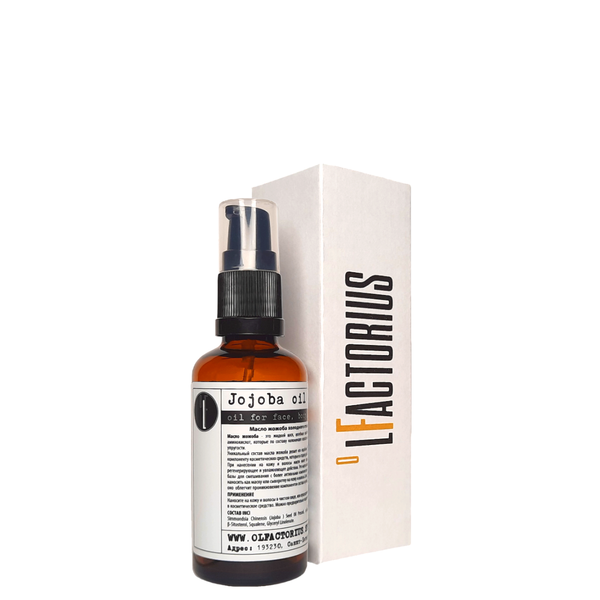 Масло OLFACTORIUS "Jojoba" (масло "Жожоба", для лица, тела и волос). (50мл.)