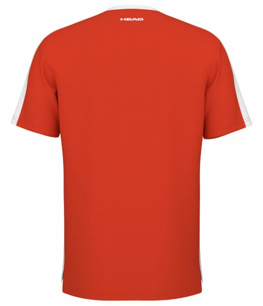 Футболка для мальчика теннисная Head Boys Vision Slice T-Shirt - orange alert