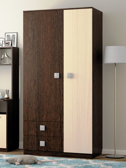 венге / дуб выбеленный