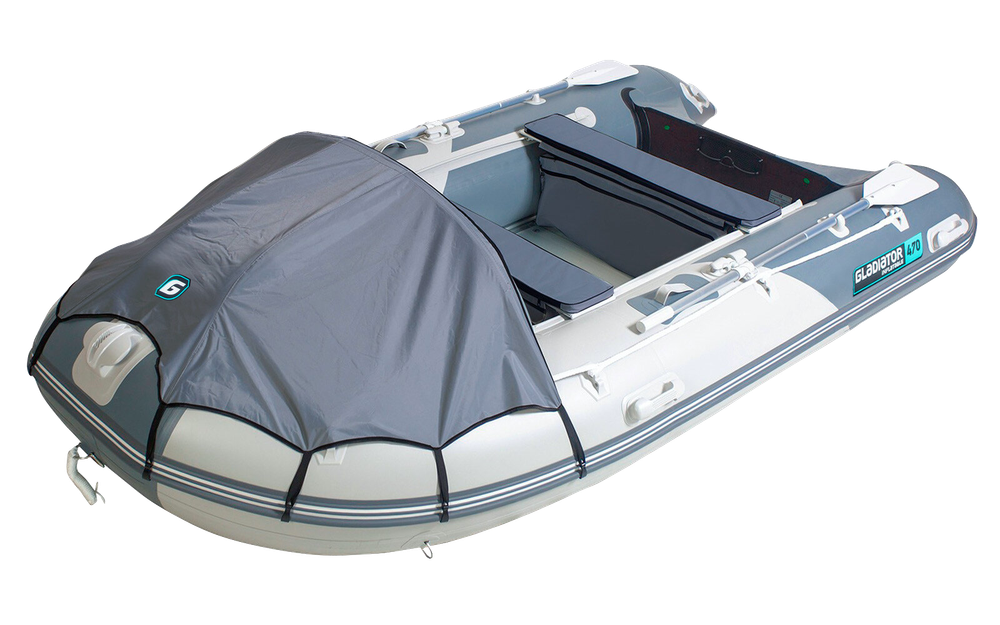 Лодка ПВХ Gladiator Professional D470AL с алюминиевым полом -