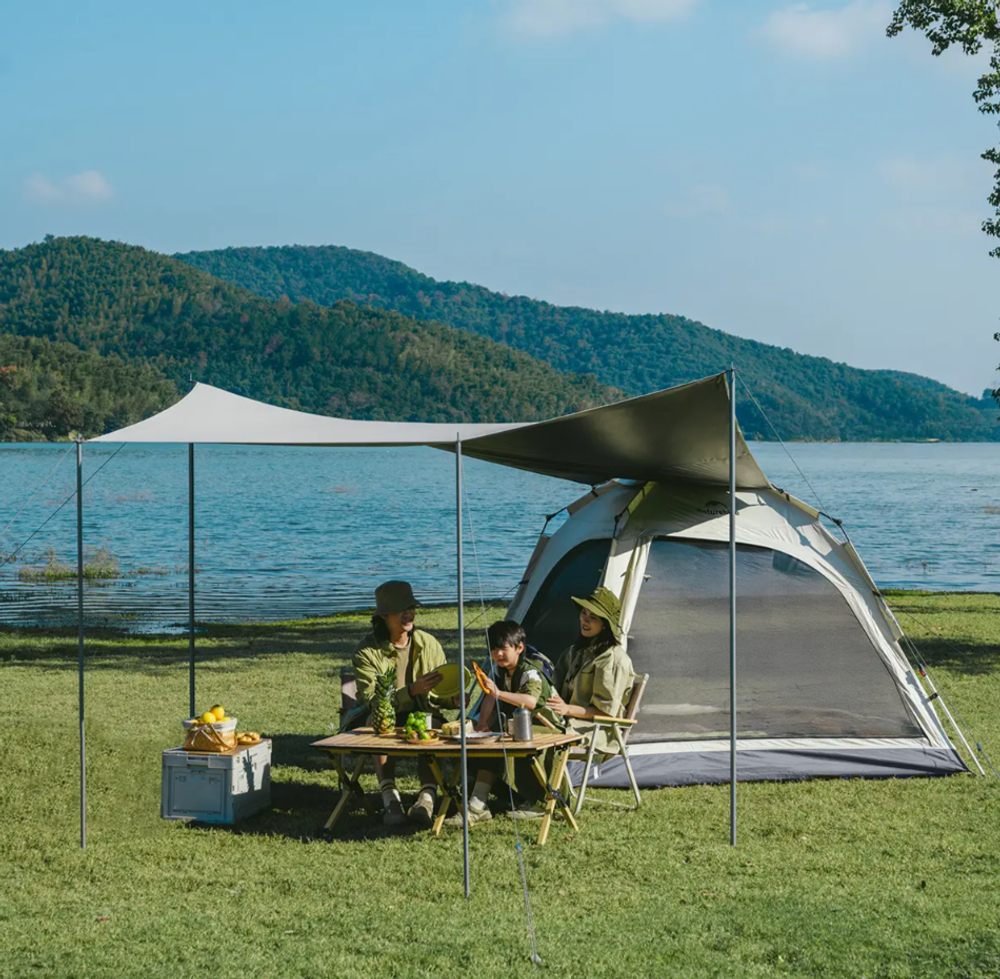 Палатка Naturehike Ango 4-местная, быстросборная