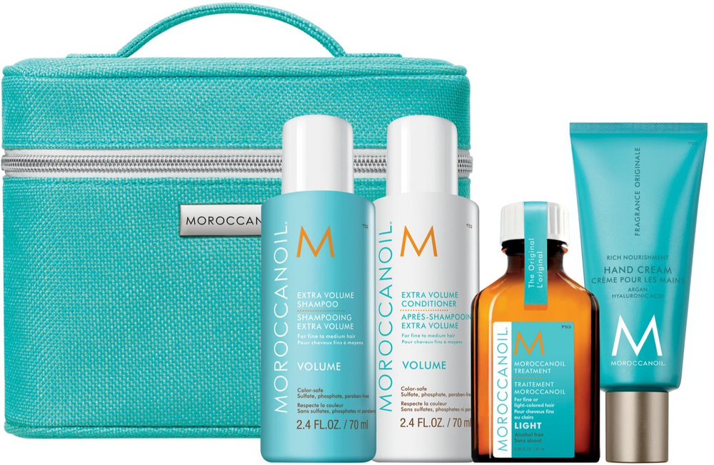 Moroccanoil Volume - дорожный комплект (волосы без объема) для женщин /   / GTIN 7290116971445