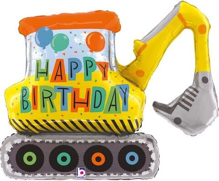 Фигура "Экскаватор Happy Birthday"