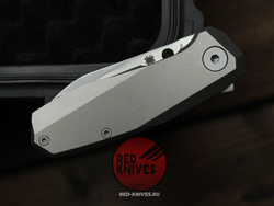 Нож Spyderco Techno 3 - титановая рукоять с сухарем
