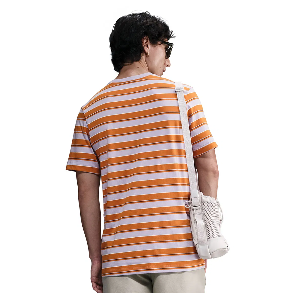 HJ0550-515 Футболка х/б Nike Sportswear Tee Club Stripe Sp25