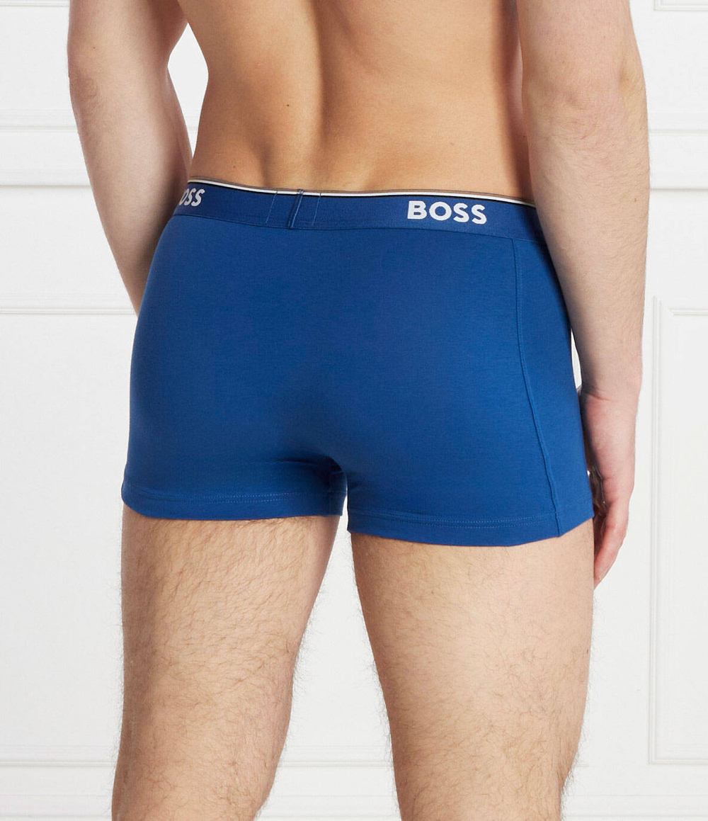 Трусики-боксеры 3шт. Trunk 3P Power BOSS BLACK - голубой(50475274)