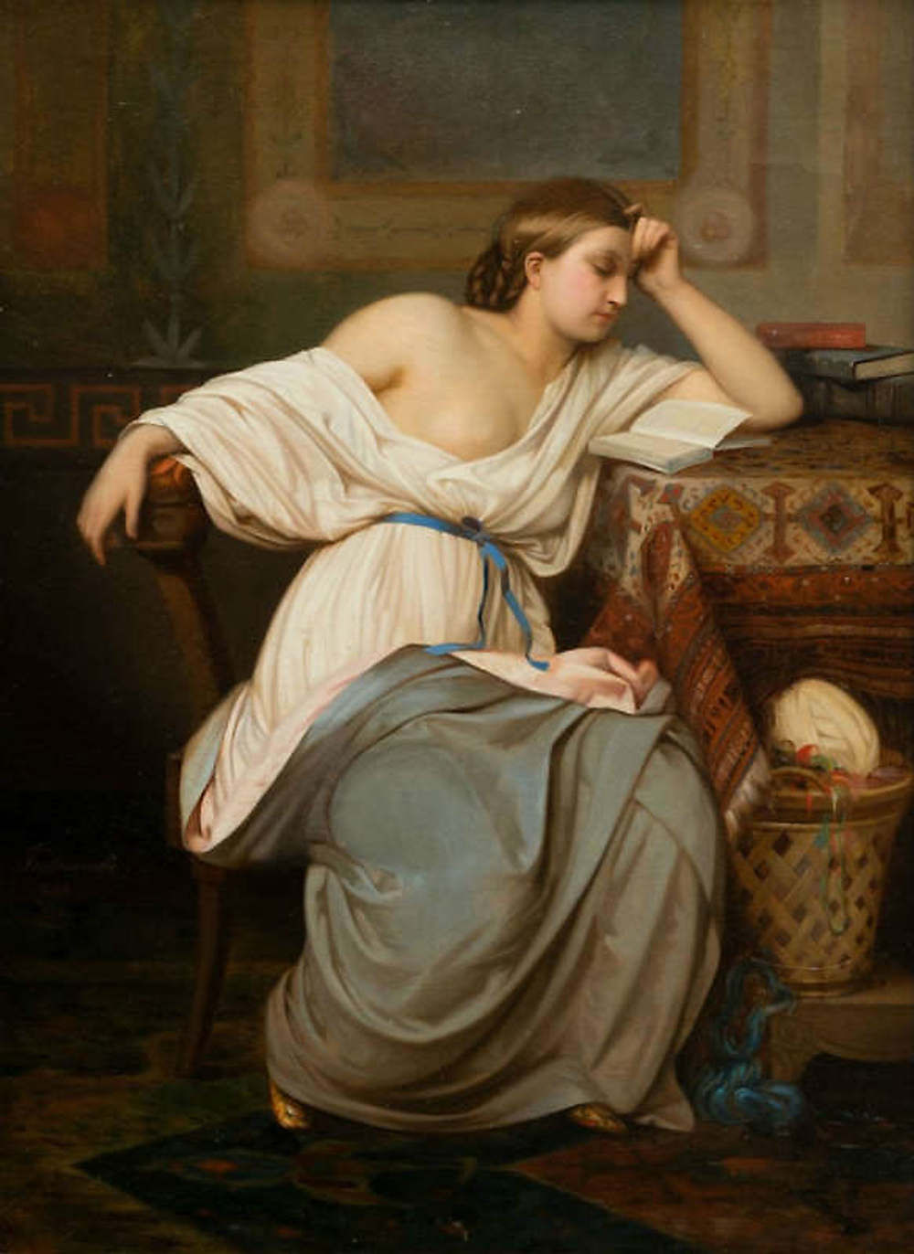 Auguste Toulmouche (1829-1890) - эротическое искусство французского художника
