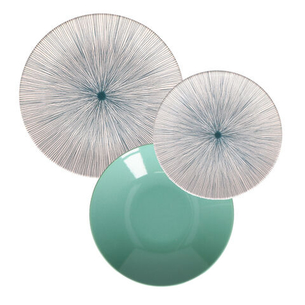 Rose&Tulipani Набор тарелок Warm On Me на 6 персон (18 штук)