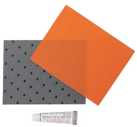 Коврик самонадувающийся с подушкой 30-170x65x5 см оранжевый/серый NISUS N-005P-OG