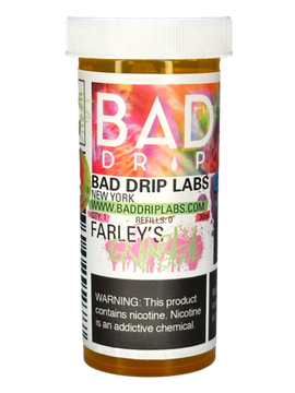 Жидкость (М) Bad Drip (30 мл, 3 мг CLASSIC) Farley's Gnarly Iced Out