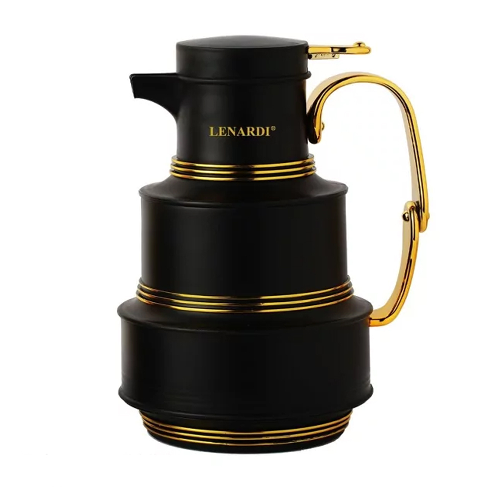 Термос 1л со стеклянной колбой, 161-004