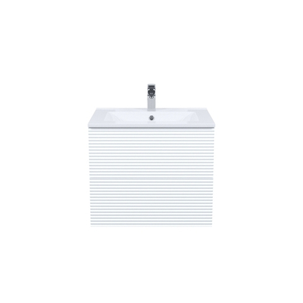 Тумба с умывальником IDDIS Bild, подвесная, 60 см, белый, BIL60W0i95K