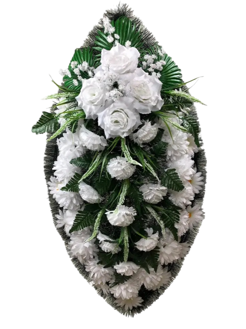 Ритуальный венок «Классика №50» (140 см)