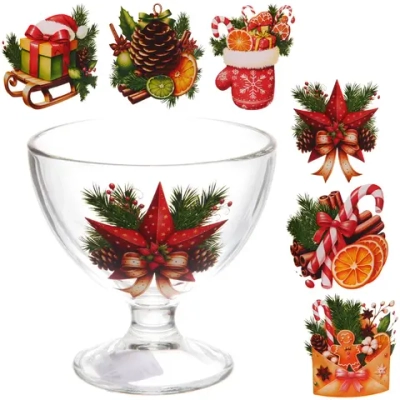 Креманка 310мл «Зимняя фантазия» 6 видов