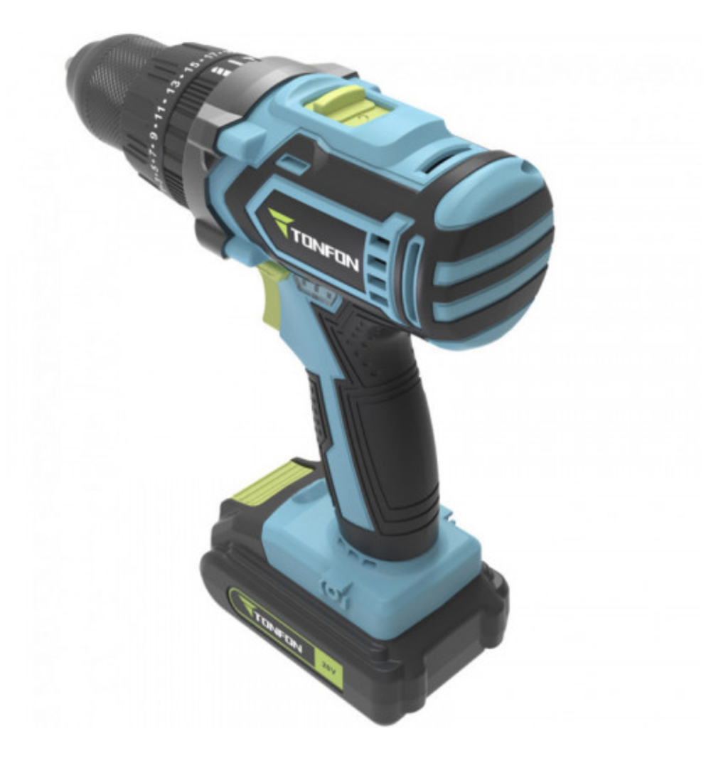 Дрель-шуруповерт аккумуляторная Xiaomi Tonfon 20V 2000 мАч Rechargeable Impact Drill 2020004