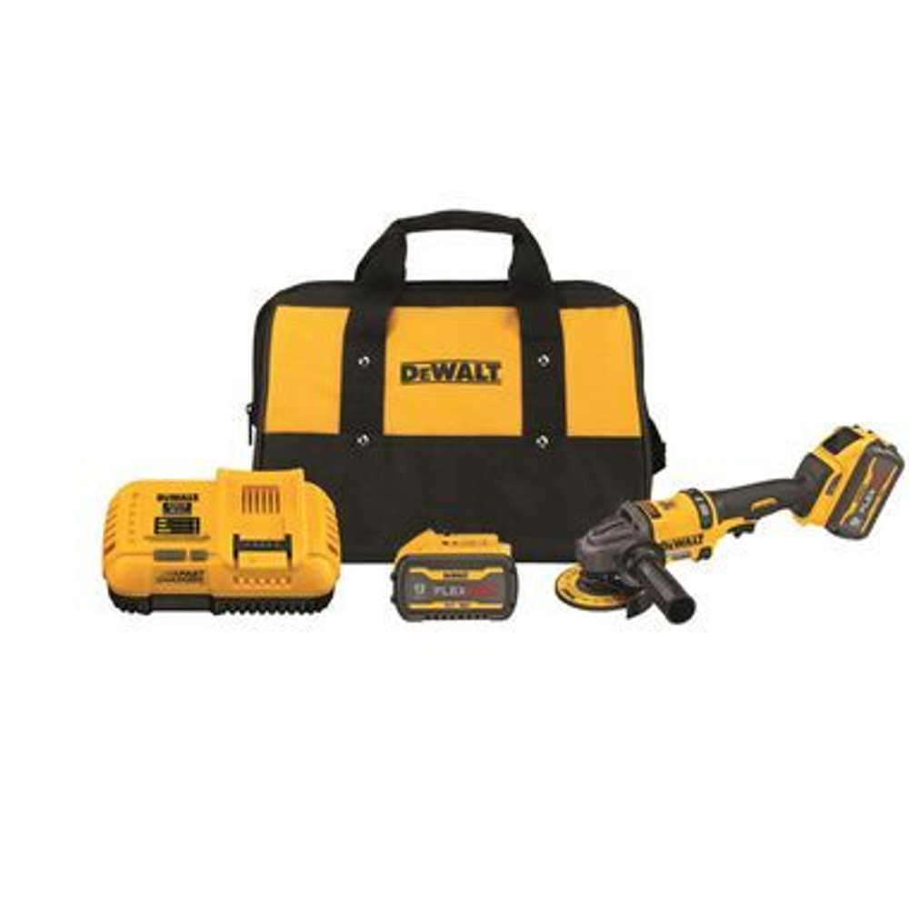DEWALT FLEXV 60V MAX 4 1/2in - 6in Grinder with Kickback Brake Kit