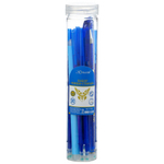 Набор с ручкой, ластиком и стержнями Basir, стираемые чернила, синий цвет чернил