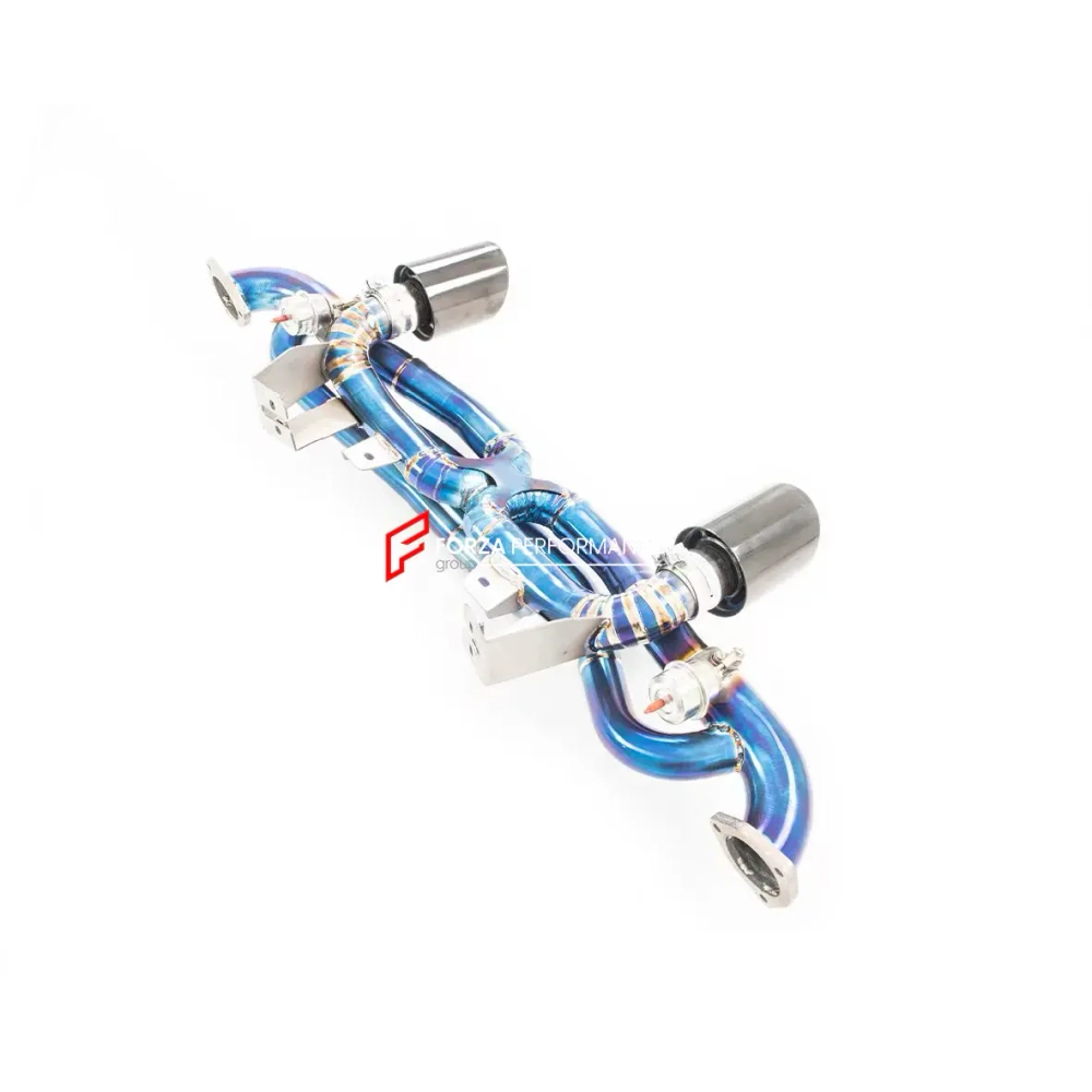 Спортивная выхлопная система с заслонками для Porsche 718 GT4 RS 2022+ Порш