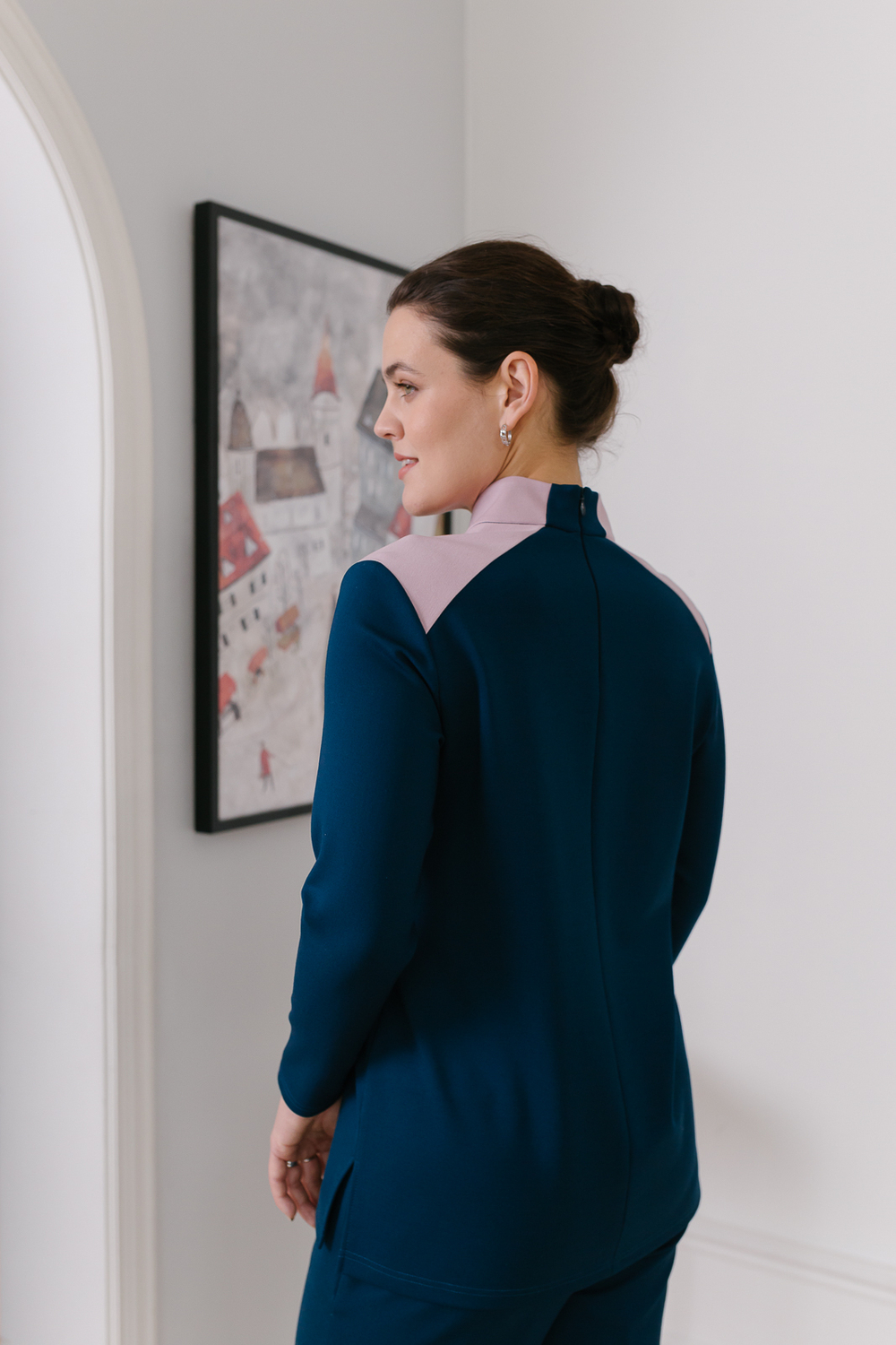 Туника 3065ЛЕ, Изумрудный #234И033065ЛЕ