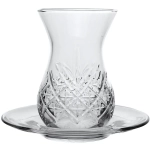 Чайный набор 12 предметов «Таймлесс» (6стаканов 170мл+6блюдец 12см) 950094B