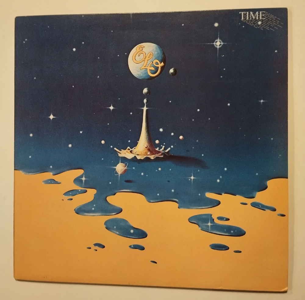 Винтажная виниловая пластинка LP Electric Light Orchestra ELO Time (Holland 1981)