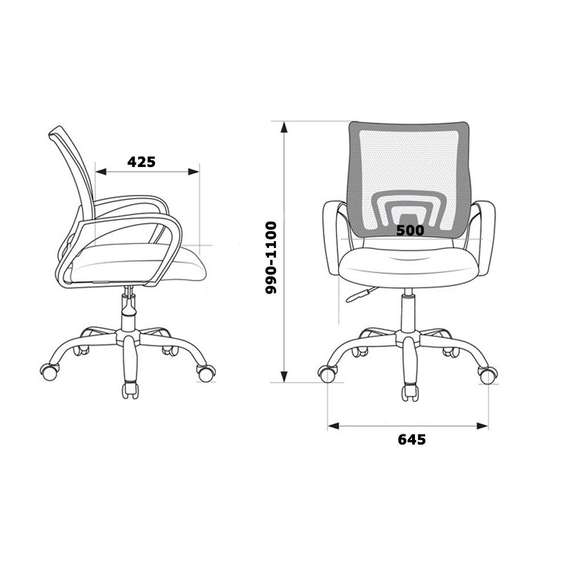 Офисное кресло Webstar LUX GTP TILT CHR61