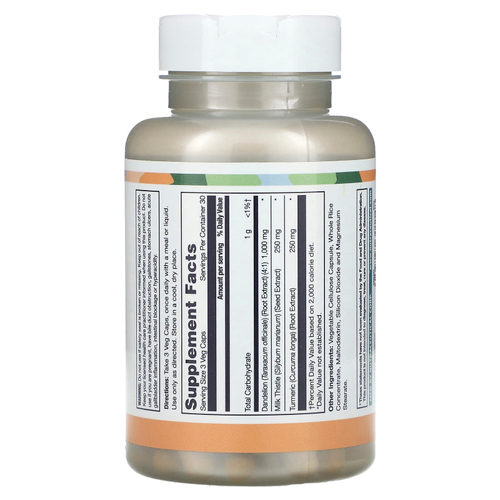 LifeTime Vitamins, Расторопша, 90 капсул