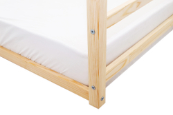 Детская кровать-домик Монтессори Бельмарко Svogen натура