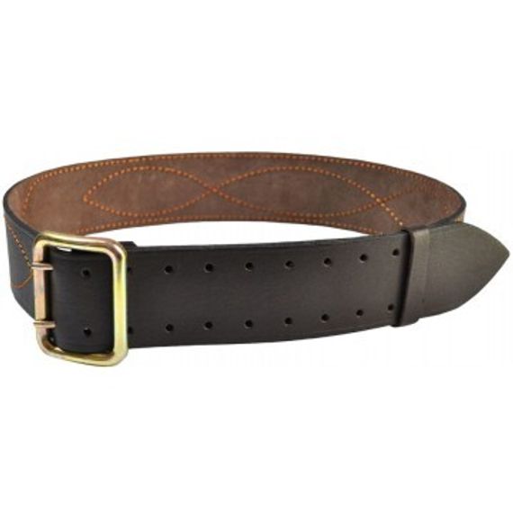 Ремень Helios офицерский кожаный HS-Р-1 №3 коричневый