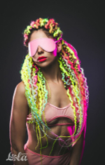 Розовая маска Lola Games Party Hard Shy 1141-02lola