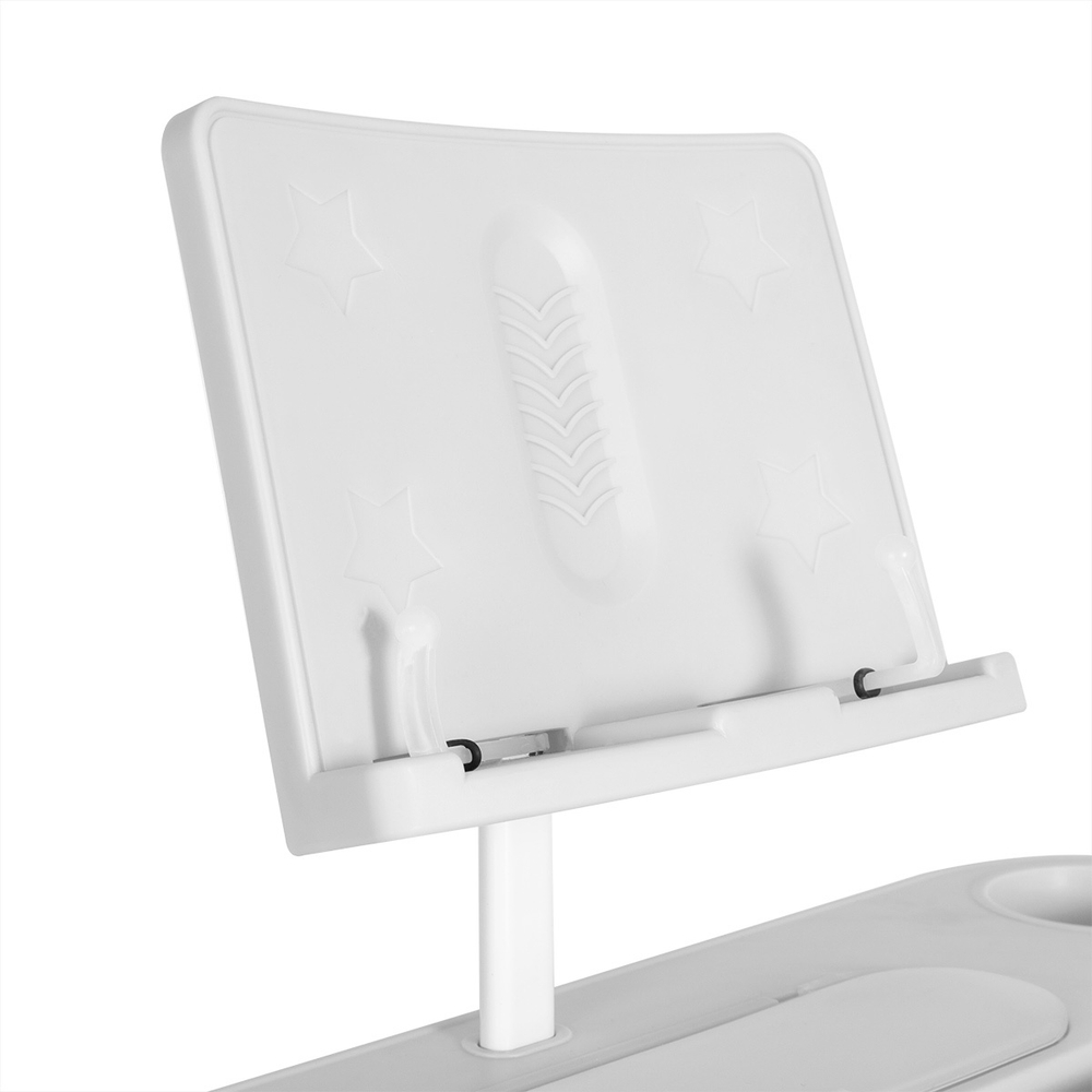 Комплект растущей детской мебели Anatomica Avgusta парта + стул + выдвижной ящик + светильник + подставка